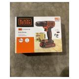 (2) Black+Decker 20V Lithium Ion Drill/Drivers