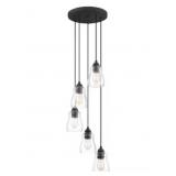 Quoizel® Forkland 5-Bulb Chandelier in Black x 2