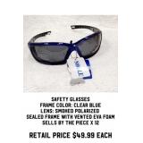 Safety Glasses x 12
