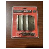 Case of 3Pk Everbilt 3-1/2' Antique Brass Hinges