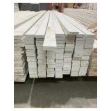 2-1/2' x 16' Primed Wood Boards x 336 LF