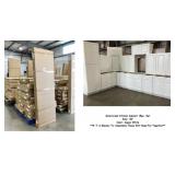 R-T-A 15pc. Silvercreek Aspen White 30' Kitchen