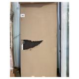35-5/8' x 77-9/16' White Alum. Screen for Door