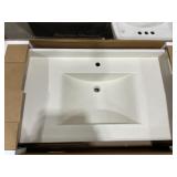 43' x 22' Single Sink Vanity Top in Cream