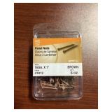Case Of (6pk). Brown 1' Panel Nails