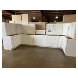 16Pc 30' Arcadia White Kitchen Set