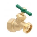 Brass No-Kink Hose Bibb Valve 3/4' x 12
