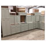 15pc. Silvercreek Fresh Sage 30' Kitchen