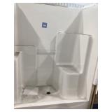 60' x 78' Fiberglass Shower Unit with Seat