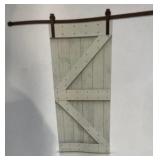 RTA 26' x 84' Sage Green Barn Door Kit