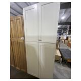 18' x 90' Pantry Cabinet in White x 2