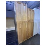24' x 84' Mocha Maple Pantry Cabinet