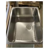 25' x 19' Undermount Sink in Stainless Steel