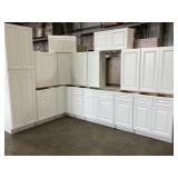 15pc. Silvercreek Aspen White 36' Kitchen