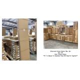 R-T-A 15pc. Silvercreek Hickory Shaker 36' Kitchen