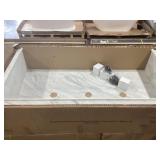 60' x 30' Solid Surface Lighted Shower Dome