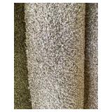 12 x 15 Plush Carpet Roll in Beige/White x 180SF