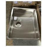 23' x 18' Undermount Sink in Stainless Steel