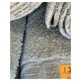 12 x 18.9 Plush Carpet Roll in Cream x 225SF