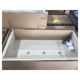 60' x 30' Solid Surface Lighted Shower Dome
