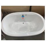 Hydro Systems 64' x 44' XL Bathtub in White