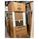 EMCO® 32' x 78' White Storm Door w/ Hardware