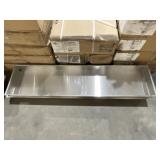 58' x 18' Shower Niche in Stainless Steel x 2