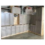 15pc. Silvercreek Winchester Gray 42' Kitchen