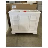 40' x 21' Vanity Base in White