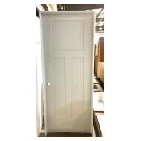 36' x 80' LH MDF 3-Panel Interior Door