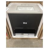 32' x 22' Vanity in Espresso with Single Sink Top