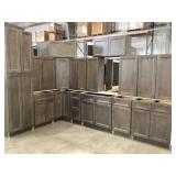 15pc. Silvercreek West Point Gray 36' Kitchen