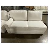 67' x 39' Loveseat in Cross-Stitch Linen