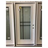36' x 80' LH Fiberglass FV Privacy Exterior Door