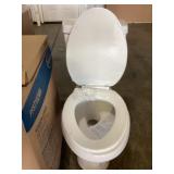 ProFlo White Elongated Toilet w/ Seat