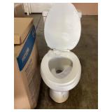 ProFlo White Elongated Toilet w/ Seat x2
