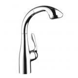 1H Kitchen Faucet w/ Pull-Out in Chrome