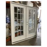 6'0 x 8'0 FG 15-Lite RH Ext. French Door in White