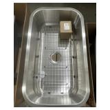 32' x 18' Undermount Single Bowl Sink in SS