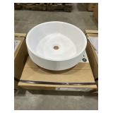 Aquabella 15-1/2' Circle Sink in White x 2