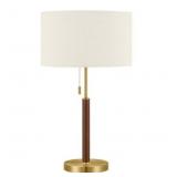 Hampton Bay® Truman 25' Table Lamp in Walnut