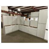 42' 15Pc Stone Harbor Gray Kitchen Set