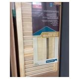 24' x 80' Pine Louvered Bifold Door Kit
