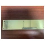 3-1/2' x 15' Brass Plate