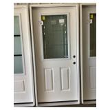 36' x 80' LH Fiberglass HV Deco Exterior Door