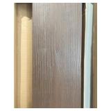 18' x 80' MDF Wood-Look Bifold Door x 2Pcs