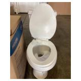 ProFlo White Elongated Toilet w/ Seat