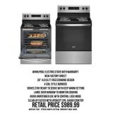 Whirlpool Electric Stove With Warranty