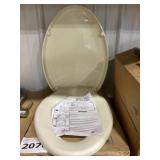 Toto Soft-Close Elongated Toilet Seat in Bone
