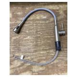 High-Arc Pull-Down Faucet in SS and Gray